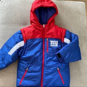 New York Giants coat/vest